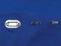 Preview: 10 screw lock bag lock folder lock 20x32 mm silver metal