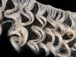Preview: Doll hair wavy curly curls for doll making 18 cm long