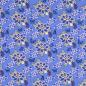 Preview: Cotton jersey floral pattern blau multicolor
