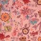 Preview: Cotton jersey floral pattern pink multicolor