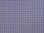 Preview: 0,5 m Baumwolle Stoff Kanafas Karo Blau Weiß