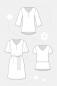 Preview: JANE Papier Schnittmuster Pattydoo Damenbluse und Kleid Bluse Damenkleid