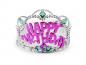 Preview: Children's birthday crown Happy Birthday Pink Silver