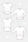 Preview: LAYLA Papier Schnittmuster Pattydoo Damenlagenshirt kurzes oder langes Top