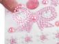 Preview: Sticker Perlen und Steinchen selbstklebend für Deko Scrapbooking Collagen