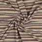 Preview: Viscose Jersey Knit Stripes Gray Muticolor