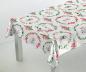 Mobile Preview: Stoff für Tischdecken Schmutzabweisend Blumen Pink Baumwolle Polyester mit Teflonharz behandelt 140 cm Breite Landhausstil modern