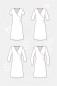 Preview: VIOLET Papier Schnittmuster Pattydoo Damenkleid Jerseykleid in Wickeloptik