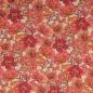 Preview: Viscose woven coral red floral pattern