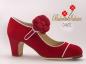 Preview: Flamenco shoes model Cante red/white