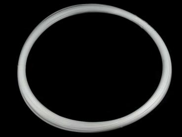 1 meter hoop skirt ring plastic transparent Ø6 mm for wedding dress ball gown