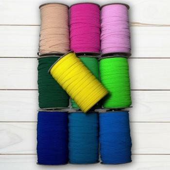 1 m Gummilitze 7 mm Gummiband Wäschegummi viele bunte Farben elastisches Band