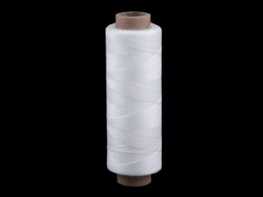 5 pieces x 457 m. Sewing thread made of polyester washable at 60 degrees white