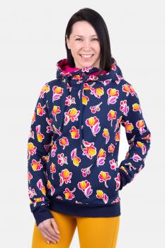 LYNN paper sewing pattern by Pattydoo women's hooded sweater hoodie