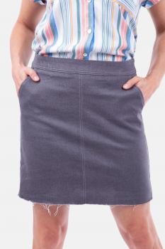 TESSA paper pattern Pattydoo women's skirt Pencil skirt with slit Mini skirt