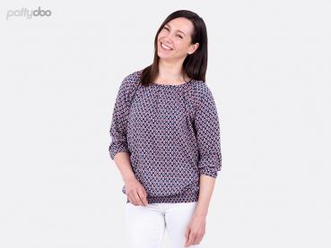 Paper pattern Carmen women's shirt + blouse by pattydoo