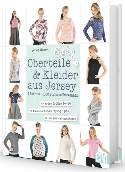CraSy Oberteile & Kleider aus Jersey -Buch- von SYLVIE RASCH