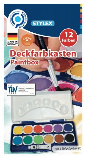 Stylex paint box 12 colors