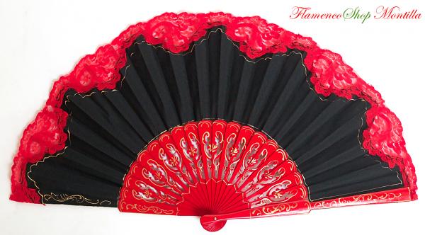 Flamencofächer mit spitze