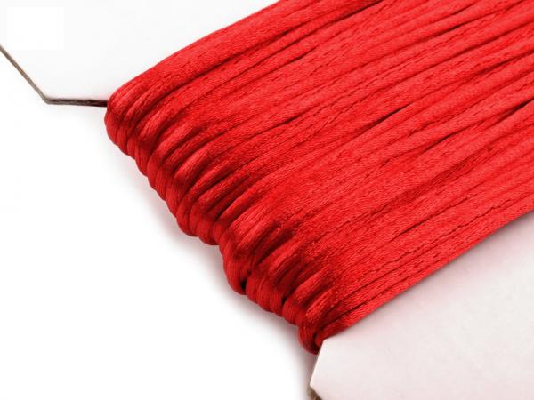 Satin cord red
