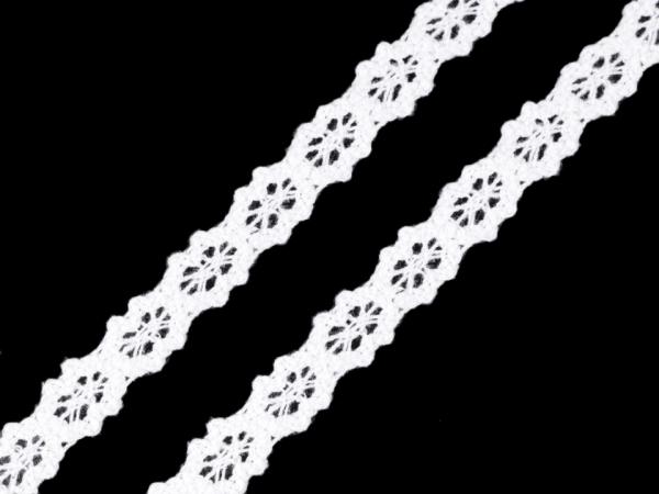 Bobbin lace cotton white 12mm