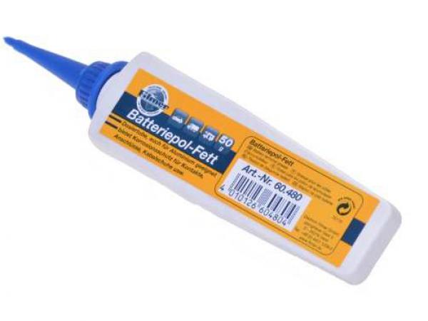 Battery pole grease
