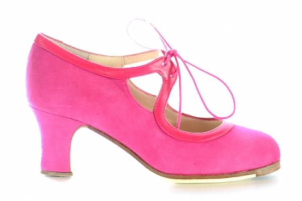 Flamenco shoes model Elda pink