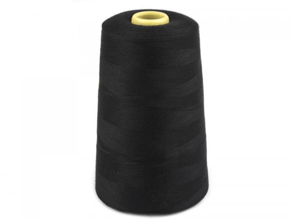 Sewing thread for overlock 5000 yards polyester 40/2 black
