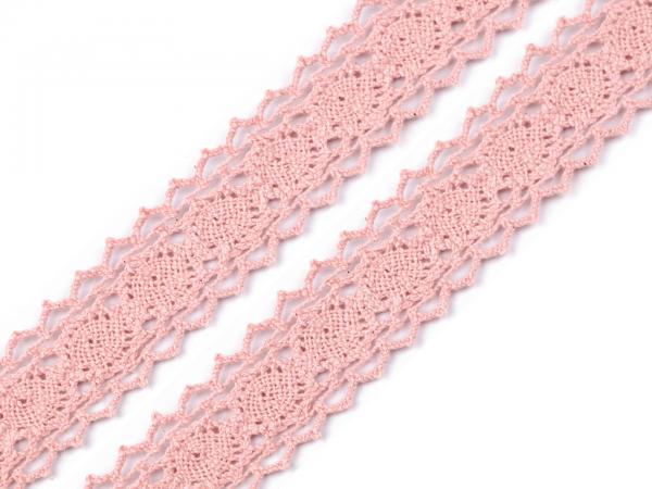 Bobbin lace powder cotton width 27 mm