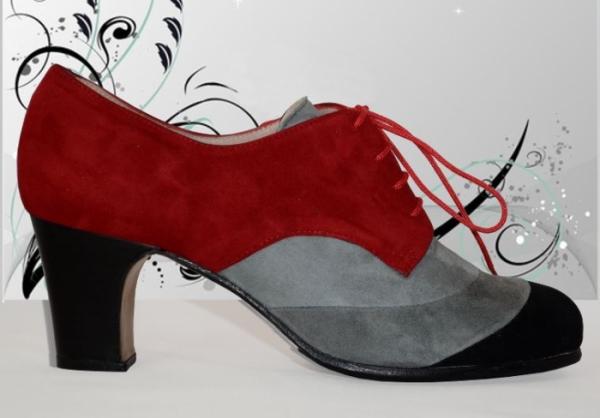Flamenco shoes model Luz without nails