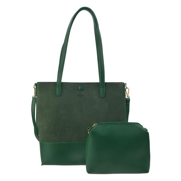 Damen handtasche grün trand