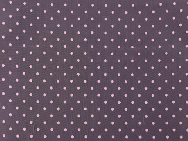 Organza with polka dots light pink fabric width 150 cm