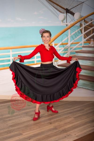 Flamenco Skirt Clasico Flamenco II for Kids