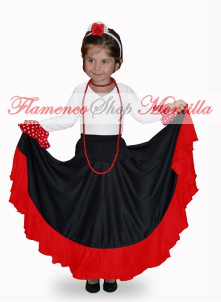 Flamenco Skirt Clasico Flamenco for Kids