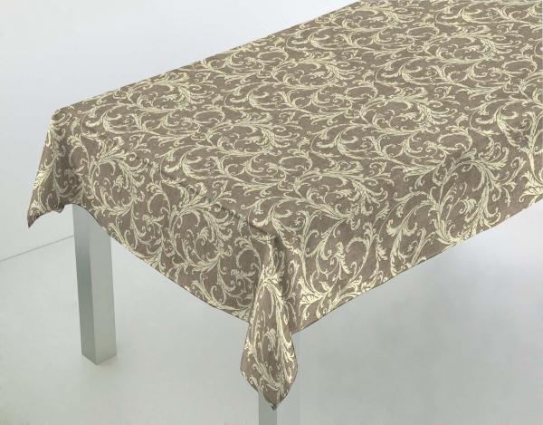 Stoff für Tischdecken Schmutzabweisend Ornament Baumwolle Polyester mit Teflonharz behandelt 140 cm Breite Landhausstil modern