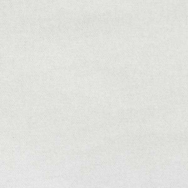 Molton Stoff aus Baumwolle und Polyester für Stoffmasken Windeln weiß Meterware