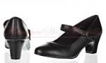 Flamenco Schuhe 088 schwarz ohne Nägel