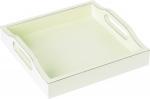 Holztablett PERSONAL STYLE TRAY white